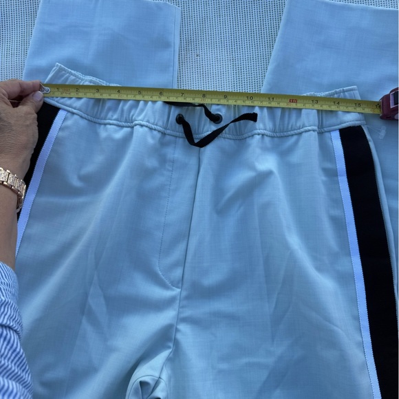 MAJE PARIS PAYOLI PANTS LIGHT BLUE
BLACK STRIPE MENS SIZE 3 - Picture 13 of 17